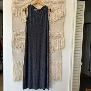 NWT: Maeve Metallic Crinkle Dress